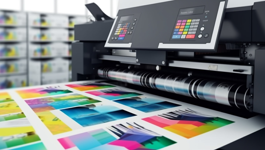 Modern digital printing services setup in Lahore offering professional B2B printing solutions for suppliers and wholesalers.