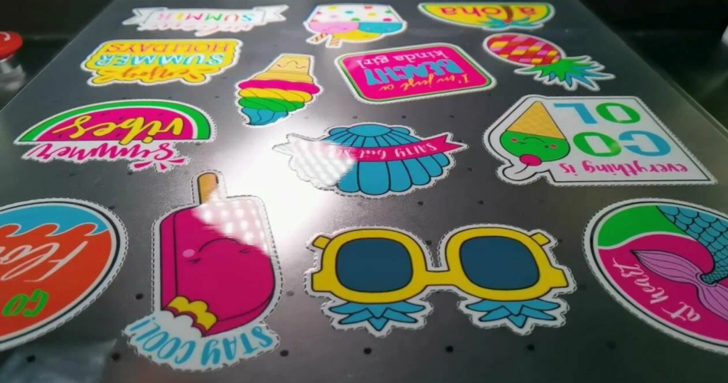 UV DTF Stickers Wholesale in Punjab, Pakistan displayed with vibrant designs and premium print quality.