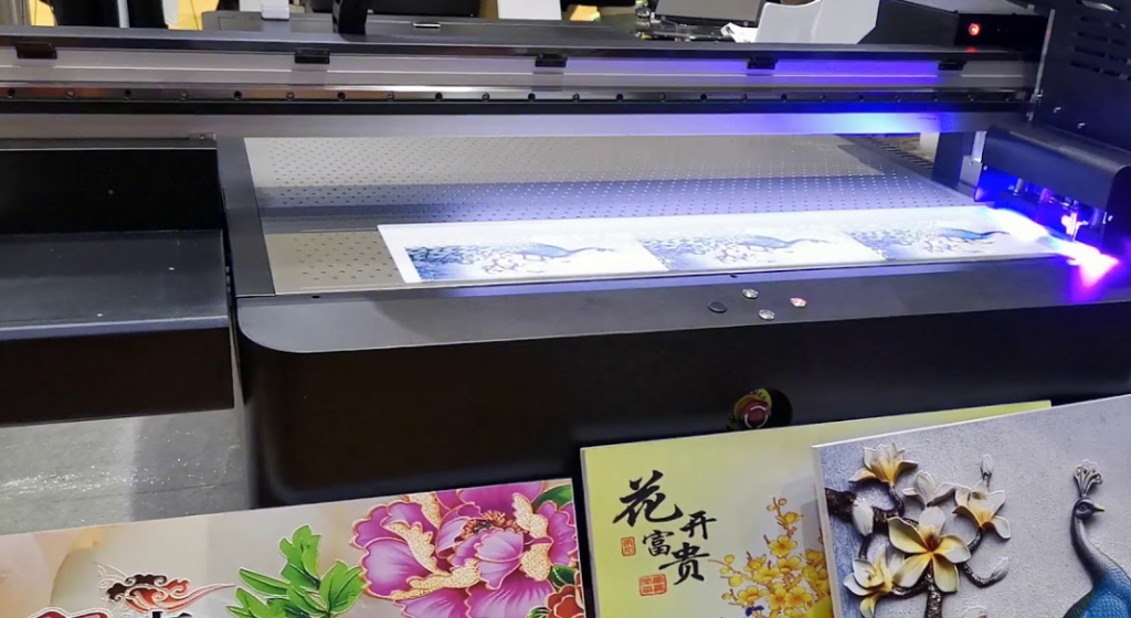 Acrylic UV printing on clear acrylic signage for modern businesses in Pakistan