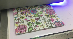 Vibrant ceramic tiles printed with UV technology for durable, high-quality designs for Pakistani businesses